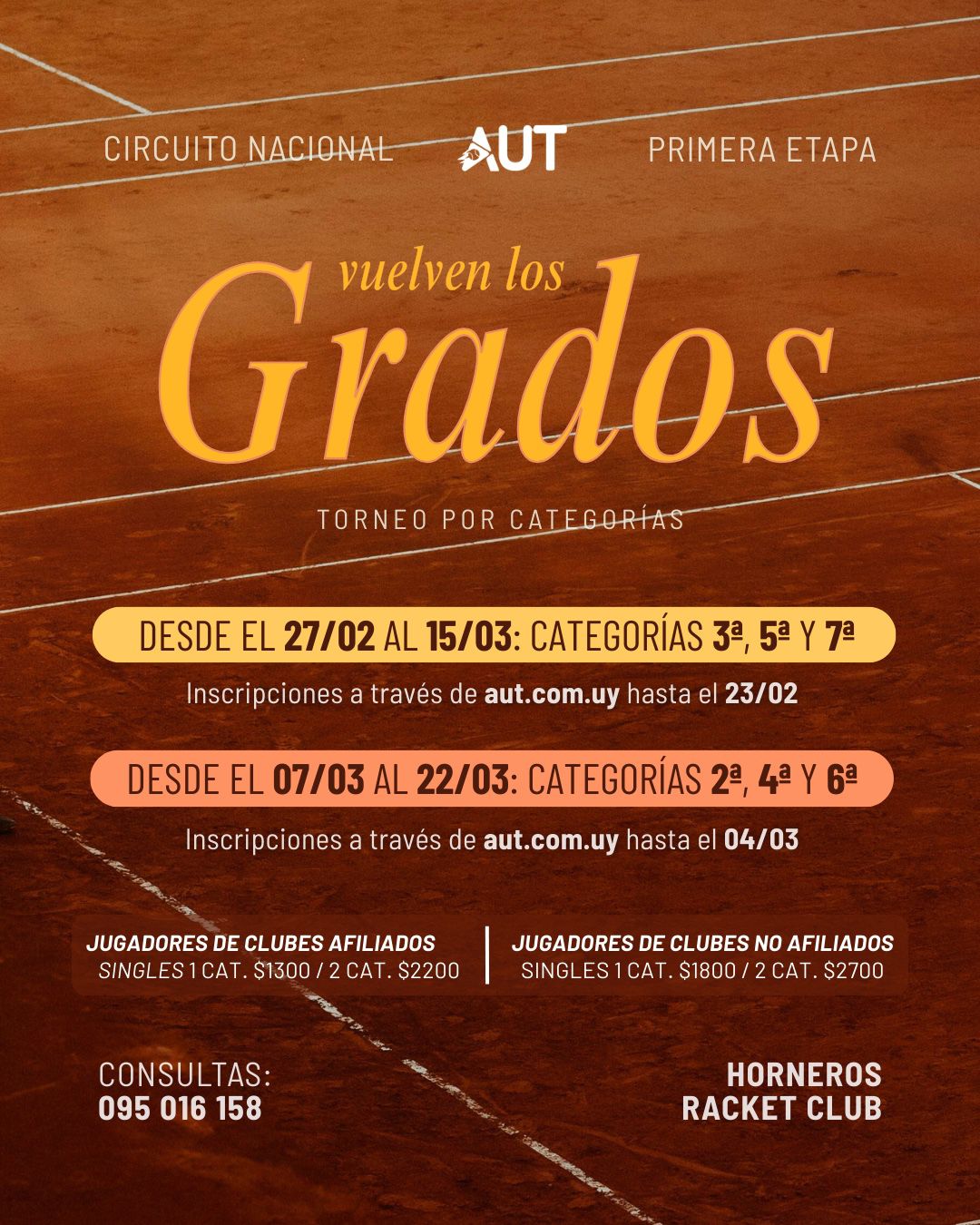 Grados AUT 3a, 5a, 7a